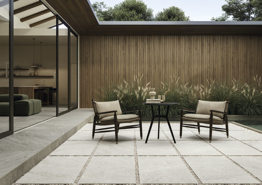 Интерьер с плиткой VIBES 12B RM Imola Ceramica